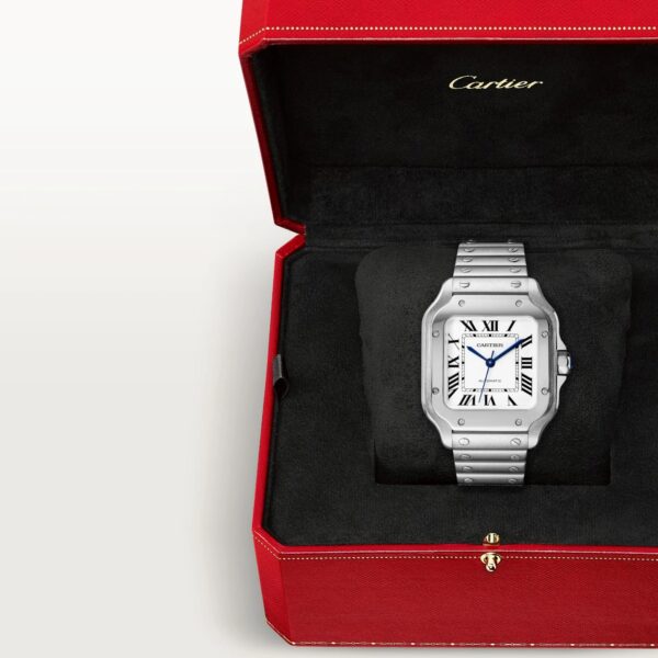 Cartier Santos blanc