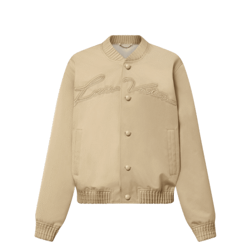 “LV Aviator Jacket en Coton Brodé”