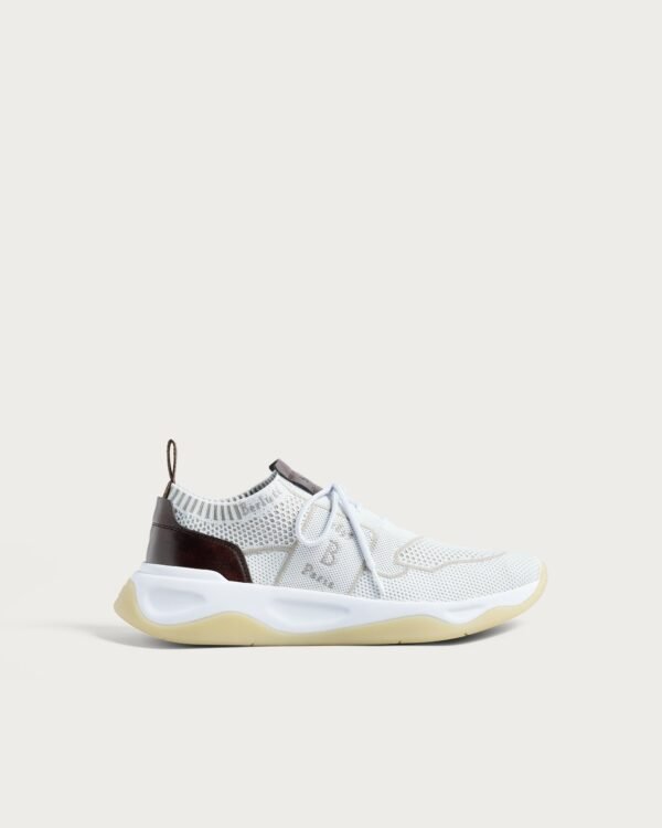 Basket Shadow Nylon et cuir de veau, BERLUTI