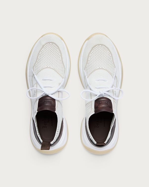 Basket Shadow Nylon et cuir de veau, BERLUTI