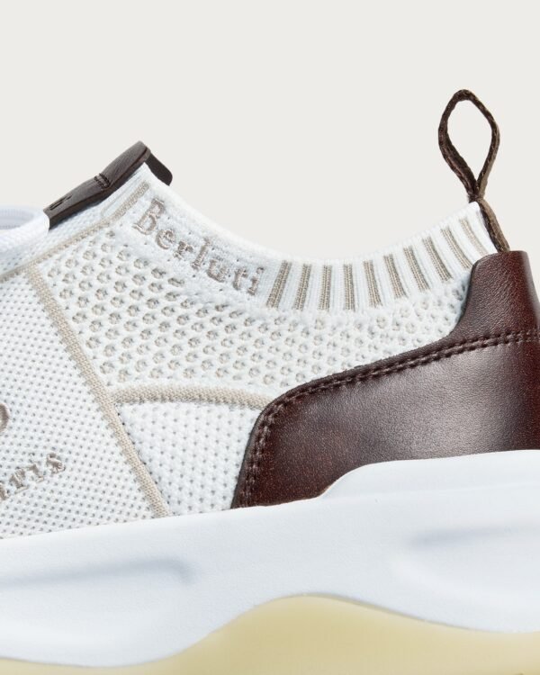 Basket Shadow Nylon et cuir de veau, BERLUTI