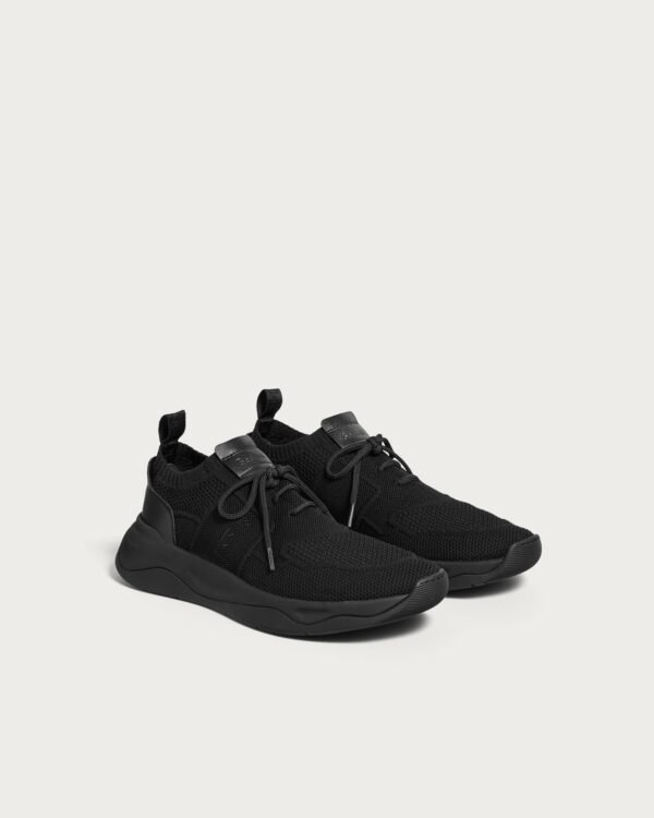 Basket Shadow Nylon et cuir de veau, BERLUTI