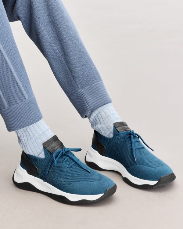 Basket Shadow Nylon et cuir de veau, BERLUTI