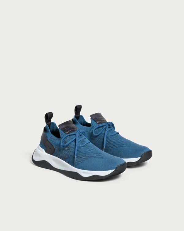 Basket Shadow Nylon et cuir de veau, BERLUTI