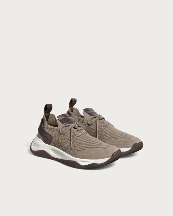 Basket Shadow Nylon et cuir de veau, BERLUTI