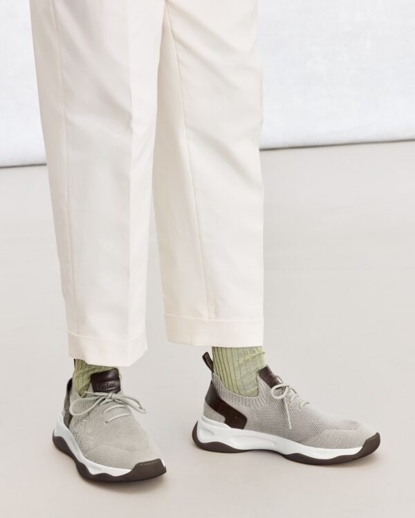 Basket Shadow Nylon et cuir de veau, BERLUTI