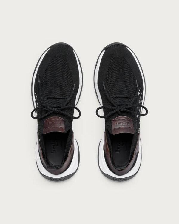 Basket Shadow Nylon et cuir de veau, BERLUTI