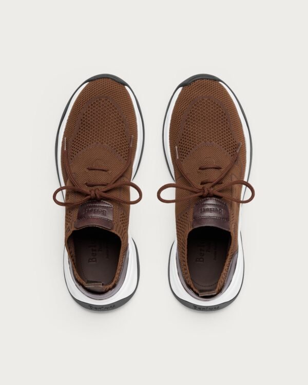 Basket Shadow Nylon et cuir de veau, BERLUTI
