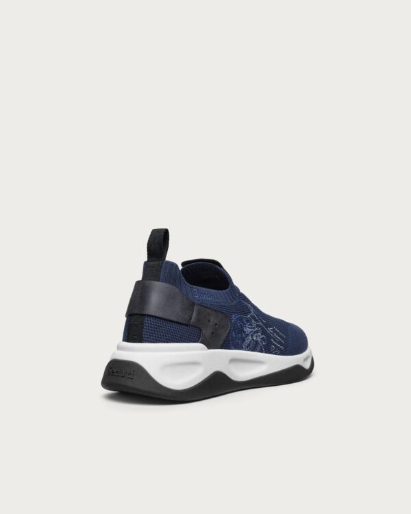 Basket Shadow Nylon et cuir de veau, BERLUTI