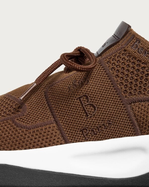 Basket Shadow Nylon et cuir de veau, BERLUTI