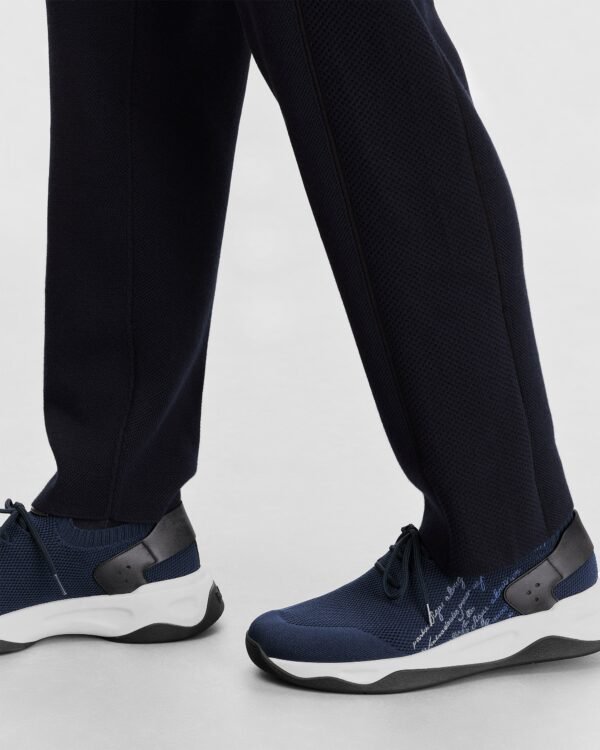 Basket Shadow Nylon et cuir de veau, BERLUTI