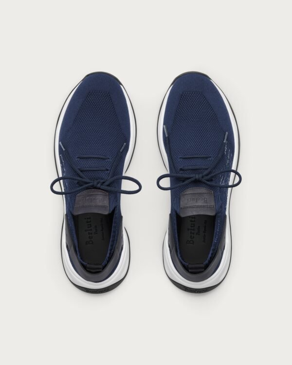 Basket Shadow Nylon et cuir de veau, BERLUTI
